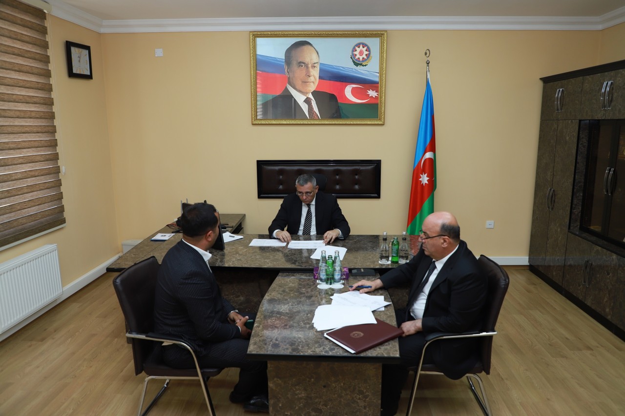 Xidmət rəisi vətəndaşların müraciətlərini dinlədi - FOTOLAR